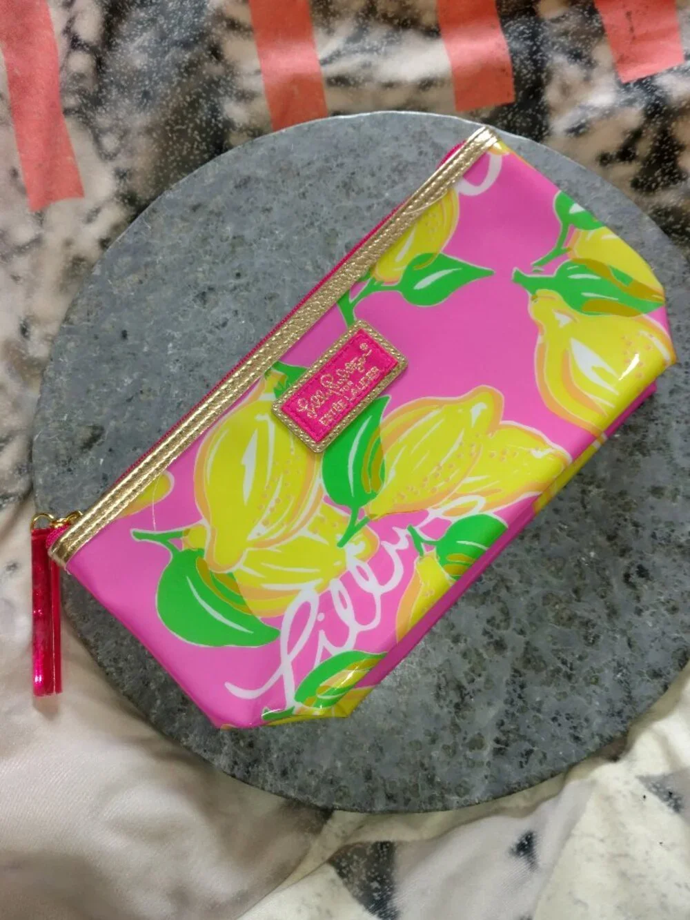 Lilly Pulitzer for Estee Lauder Cosmetic Pouch NWOT